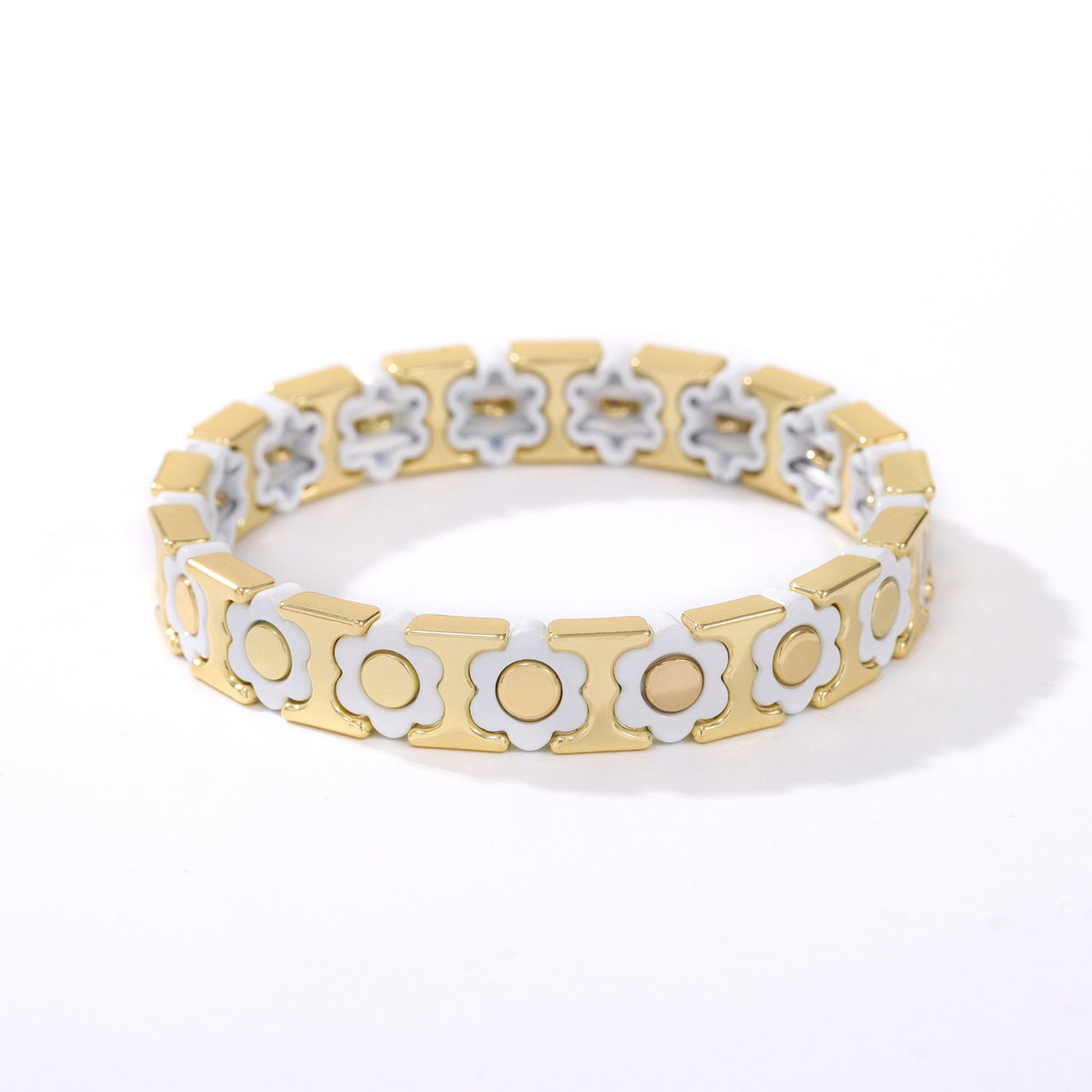 DAISY BRACELET WHITE