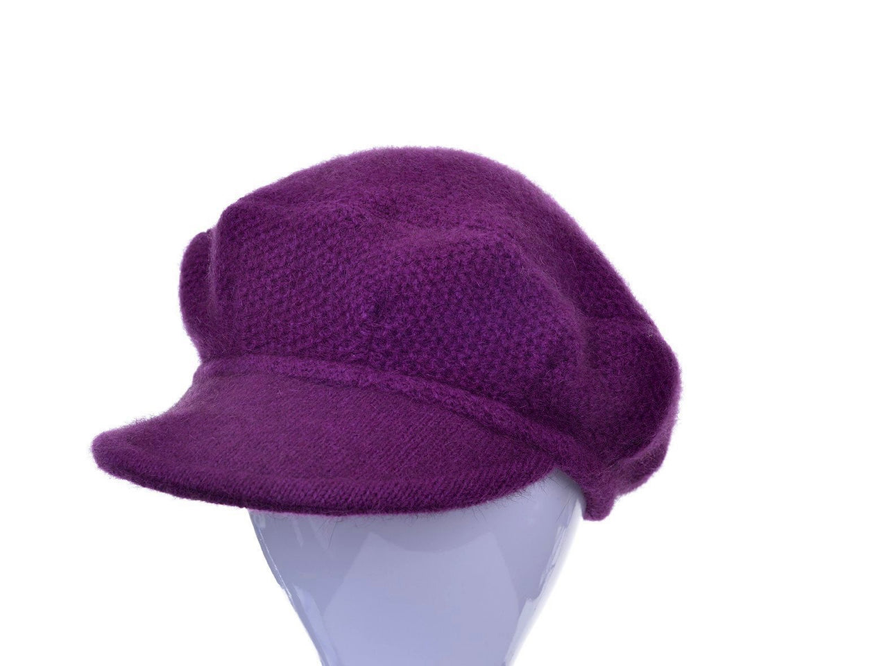 Berry Possum Merino Soft Peak Hat