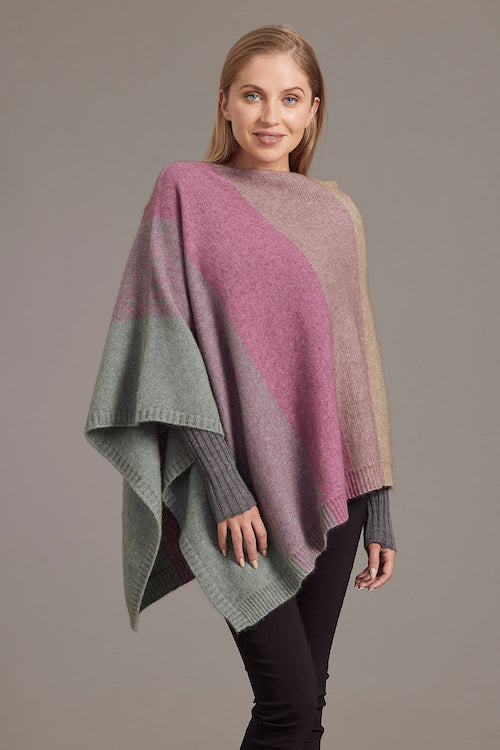 Heather McDonald Possum Merino Ombre Poncho