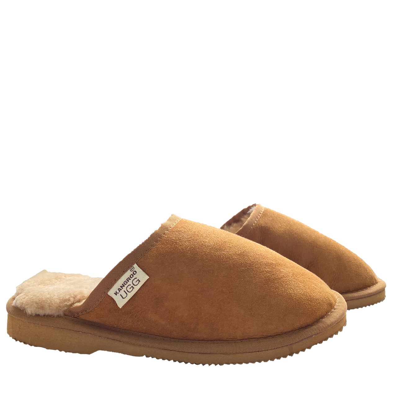 Chestnut Mens Scuffs / Slipper