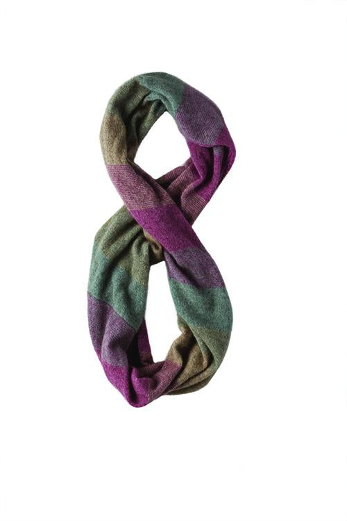 Heather Possum Merino Silk Ombre Snood Possum Accessories